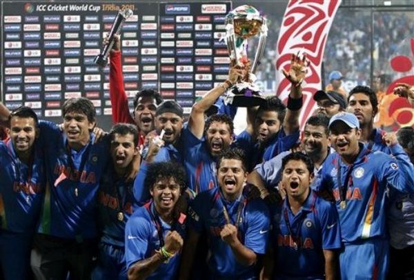 world cup 2011 champions images. the 2011 Cricket World Cup